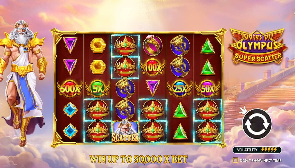 Gates of Olympus Super Scatter spielen